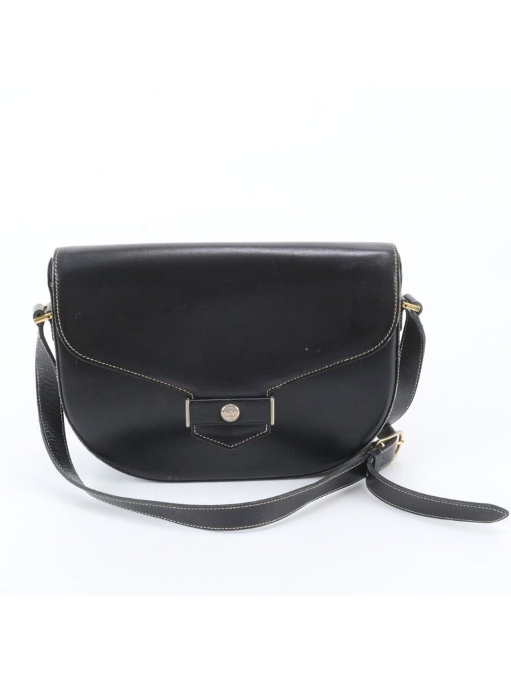 Dior Vintage CD Leather Shoulder Bag Crossbody